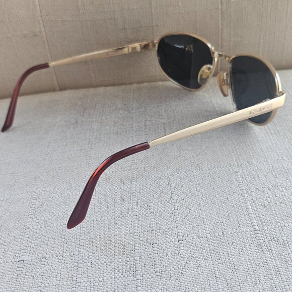 Yves Saint Laurent Women Sunglasses y101 130 Vintage Gold Oval Frame main image 7